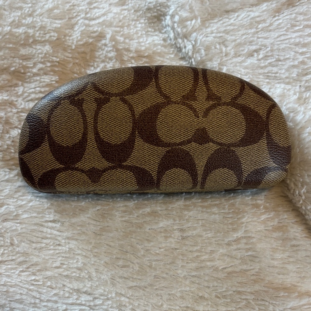 Coach Monogram Brown Patterned Eyeglass Sunglass … - image 4